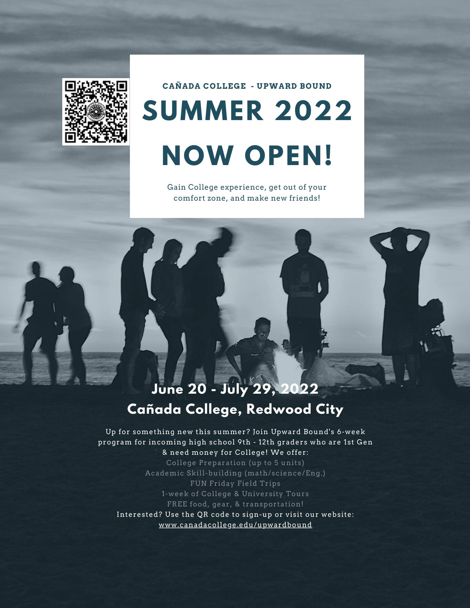 Summer Semester | Upward Bound Program | Cañada College